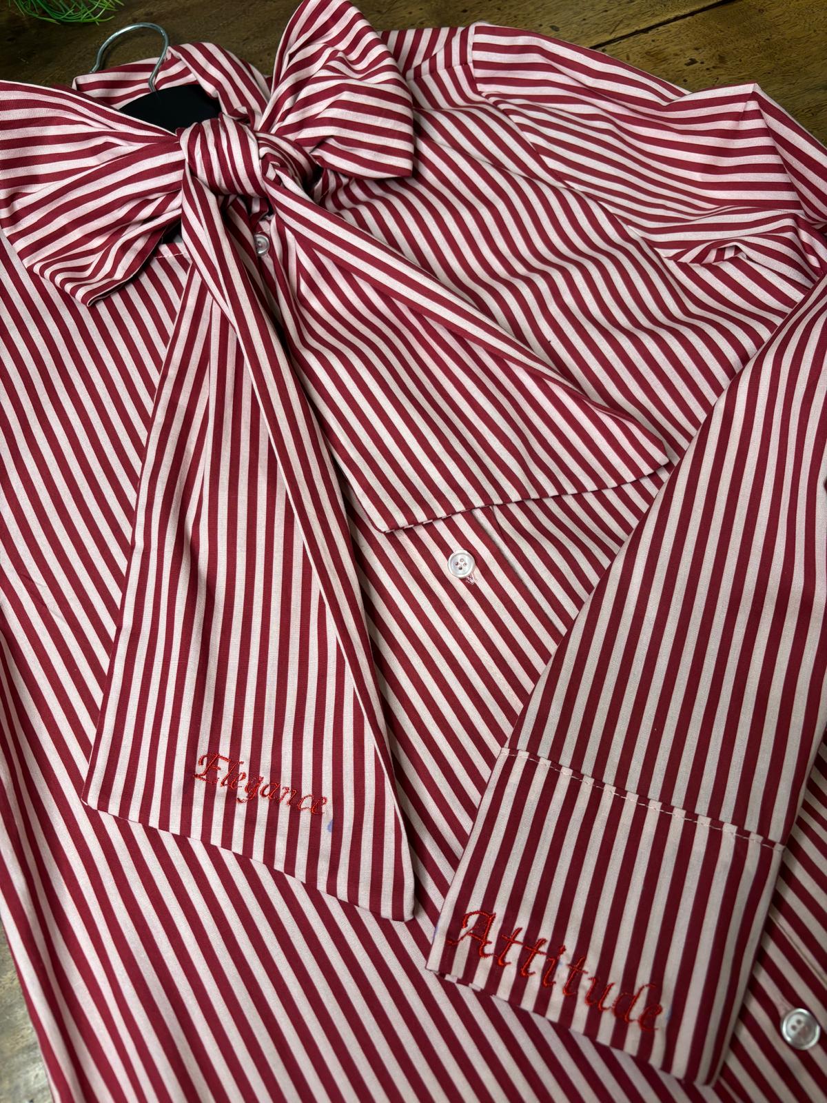 Camicia con ricamo