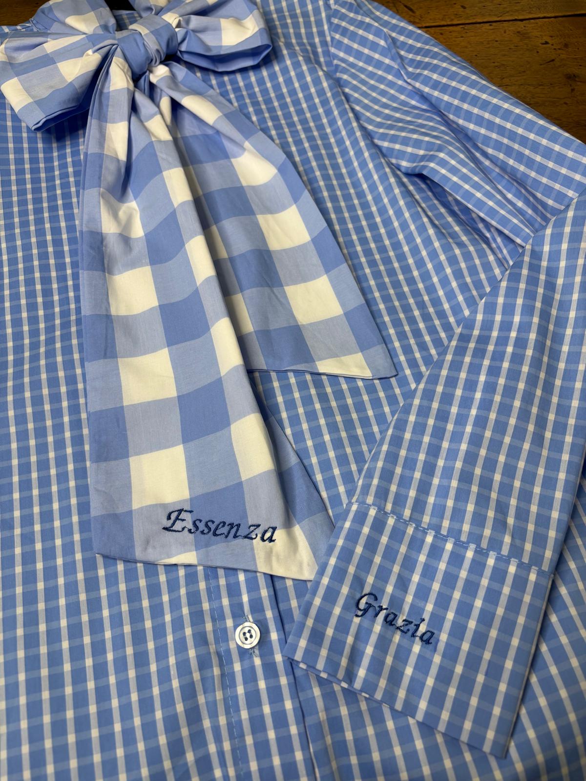 Camicia con ricamo