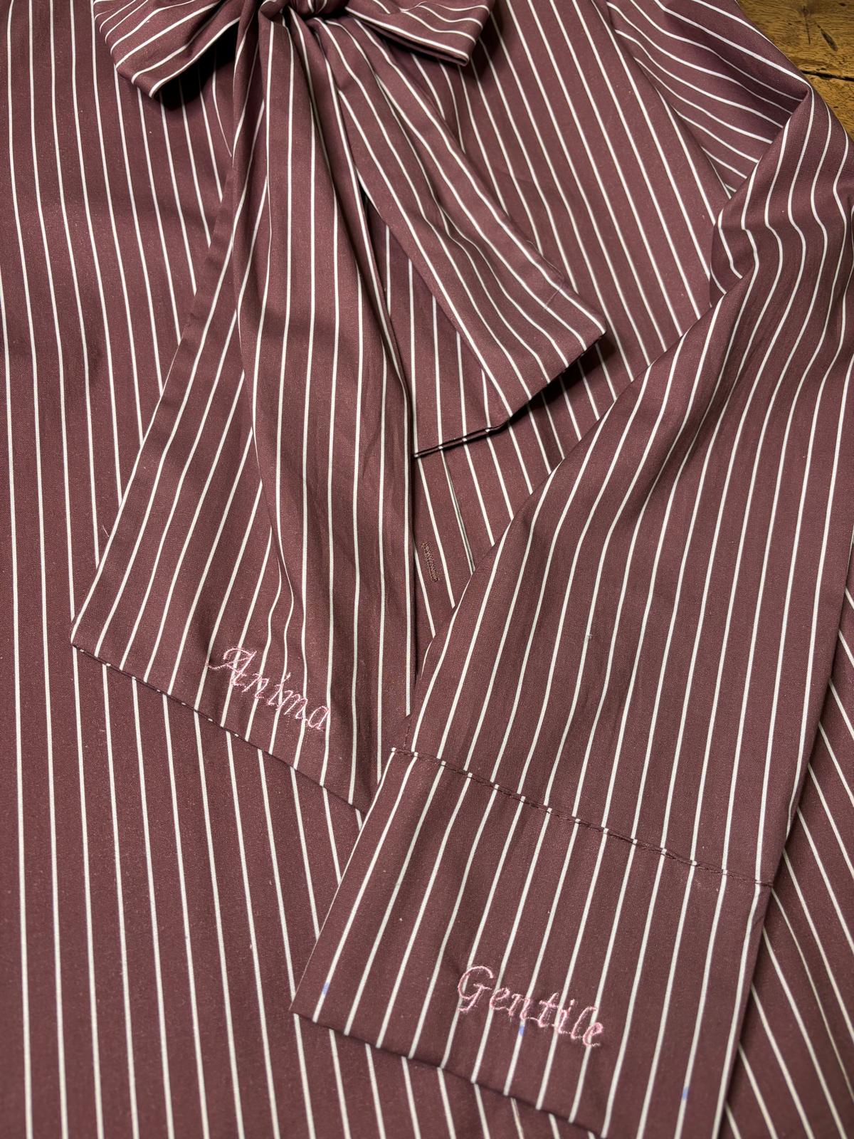Camicia con ricamo
