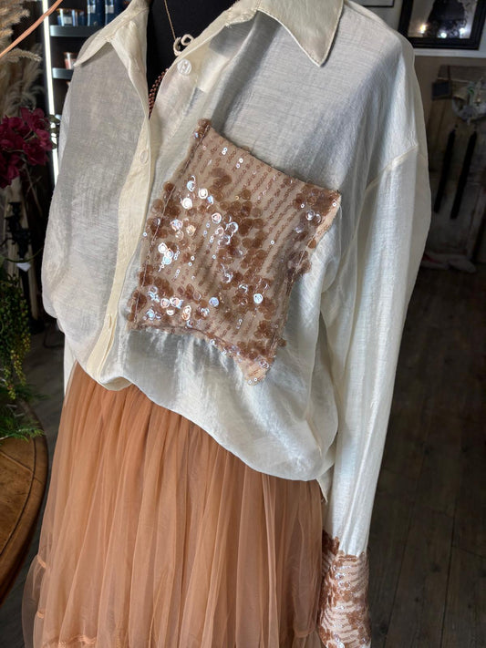 Camicia Paillettes