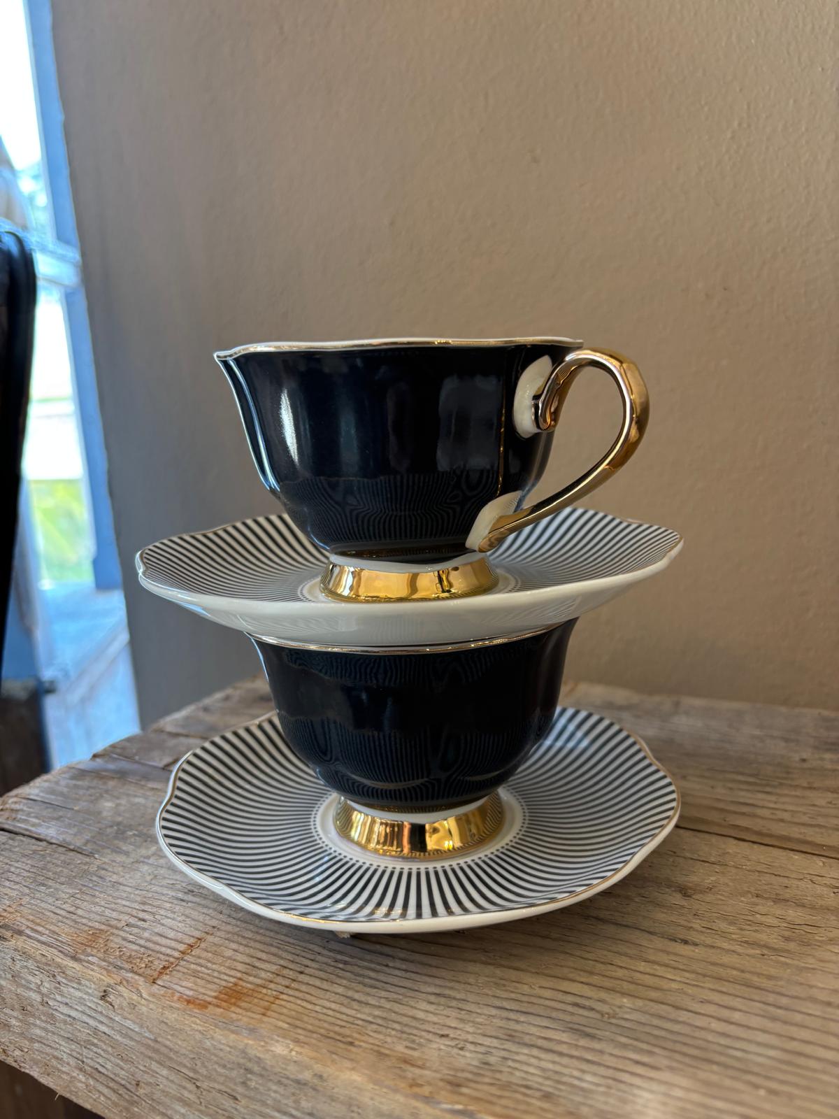 Set Madame Rècamier Pois Gris